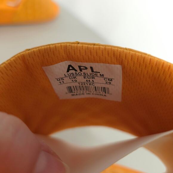 APL Lusso Slides in Mango Size 11 NWT main image 9